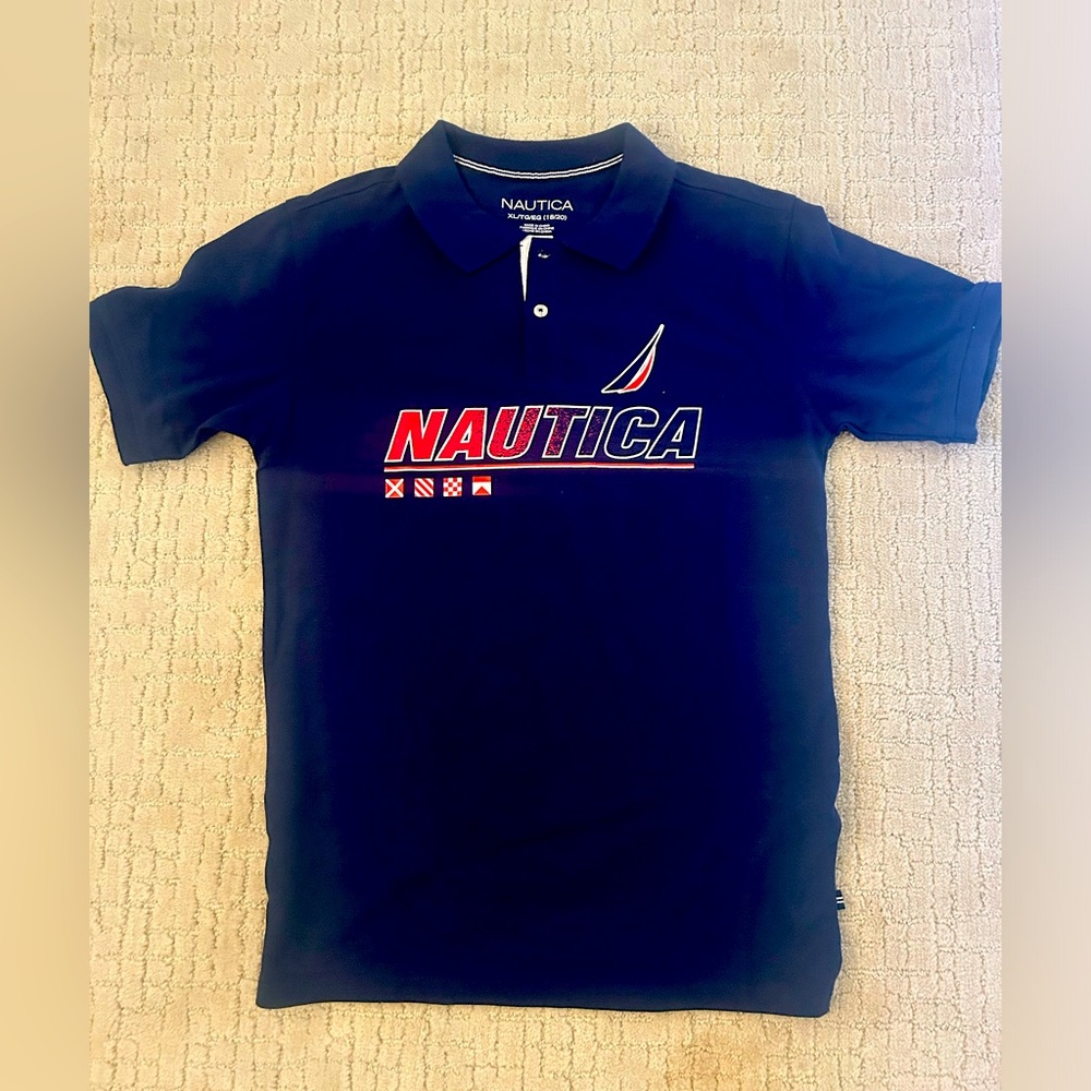 Boys XL Nautica polo
